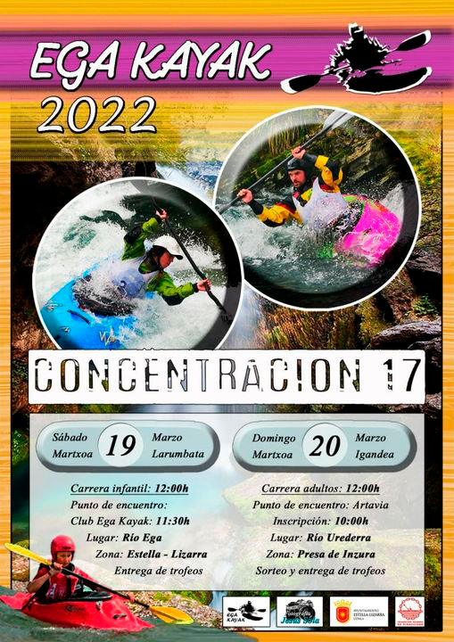 Diecisiete ediciones de la Concentraci&oacute;n del Ega Kayak